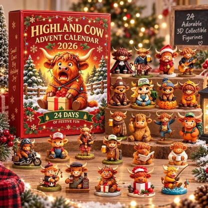 Highland Cow Advent Calendar