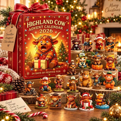 Highland Cow Advent Calendar