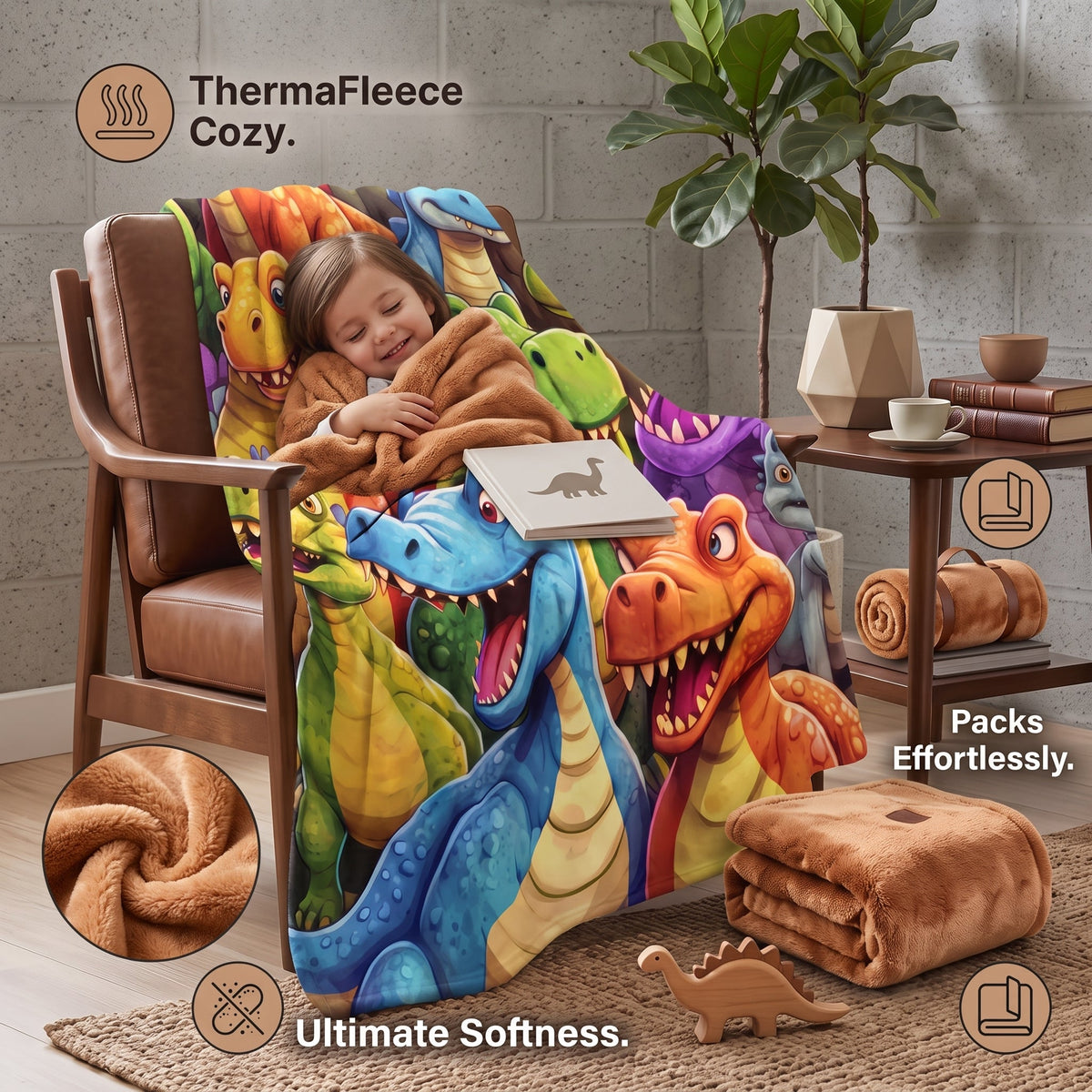 DinoWarm Blanket
