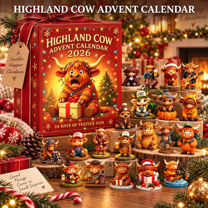 Highland Cow Advent Calendar