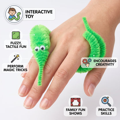 Twisty Rainbow Worm (6 pc)