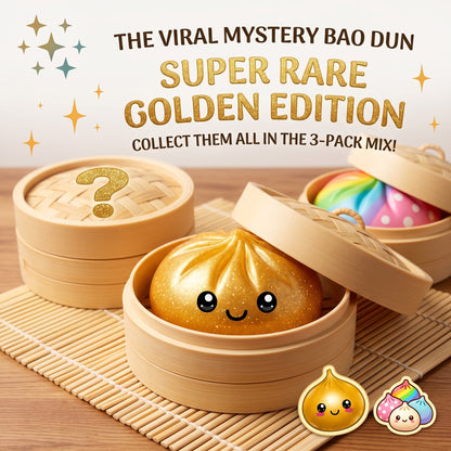 Mystery Dumpling Squishies (3-Pack)