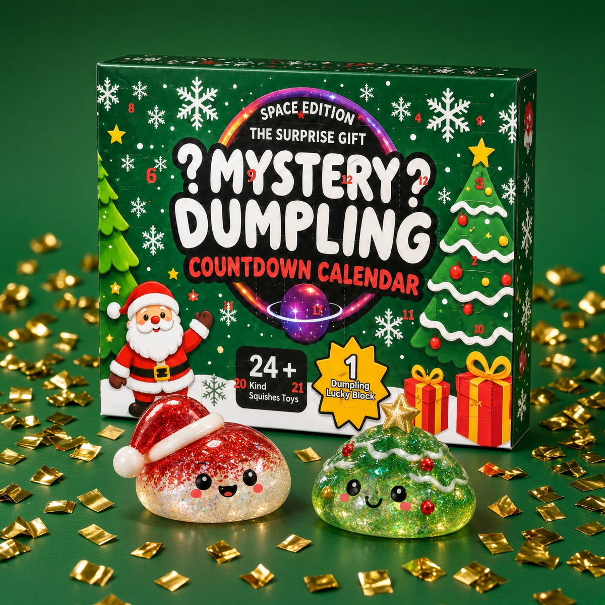 Mystery Dumpling Countdown Calendar Space Edition 2026