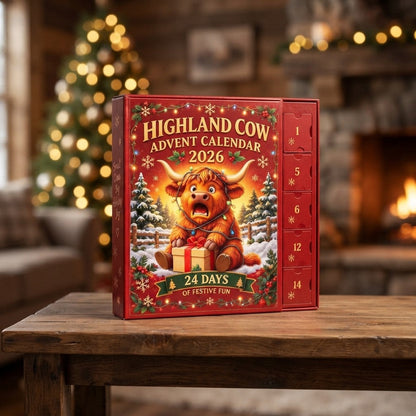 Highland Cow Advent Calendar
