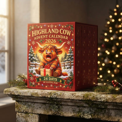 Highland Cow Advent Calendar